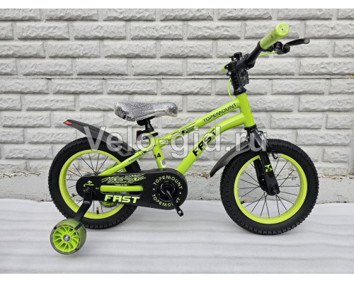 Детский велосипед Fast Green 14”